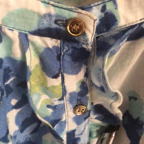 Pretty bright linen top - Picture 3 of 5